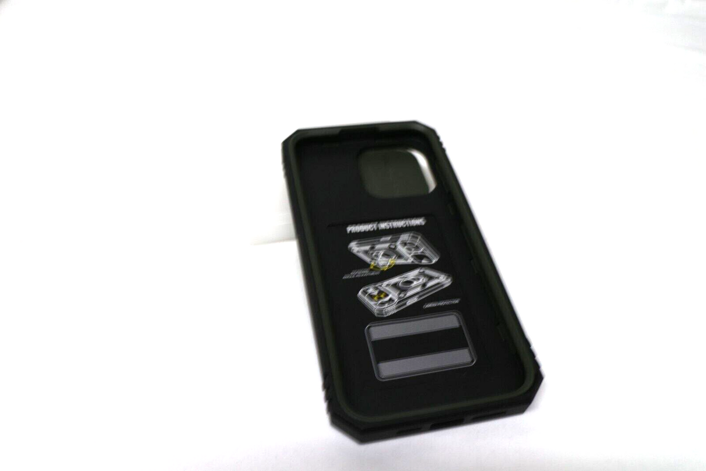 iPhone 14 Pro Max Case, 2 Pack Screen Protector, with Magnetic Ring Kickstand