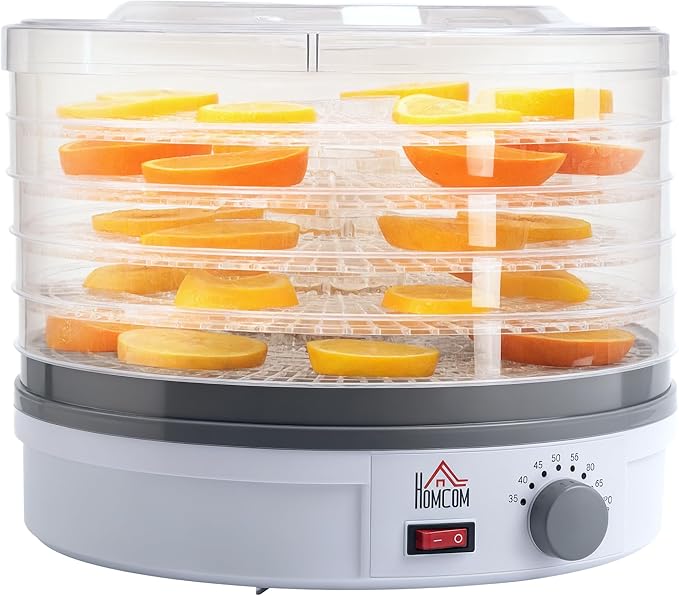 HOMCOM 5 Tier Food Dehydrator