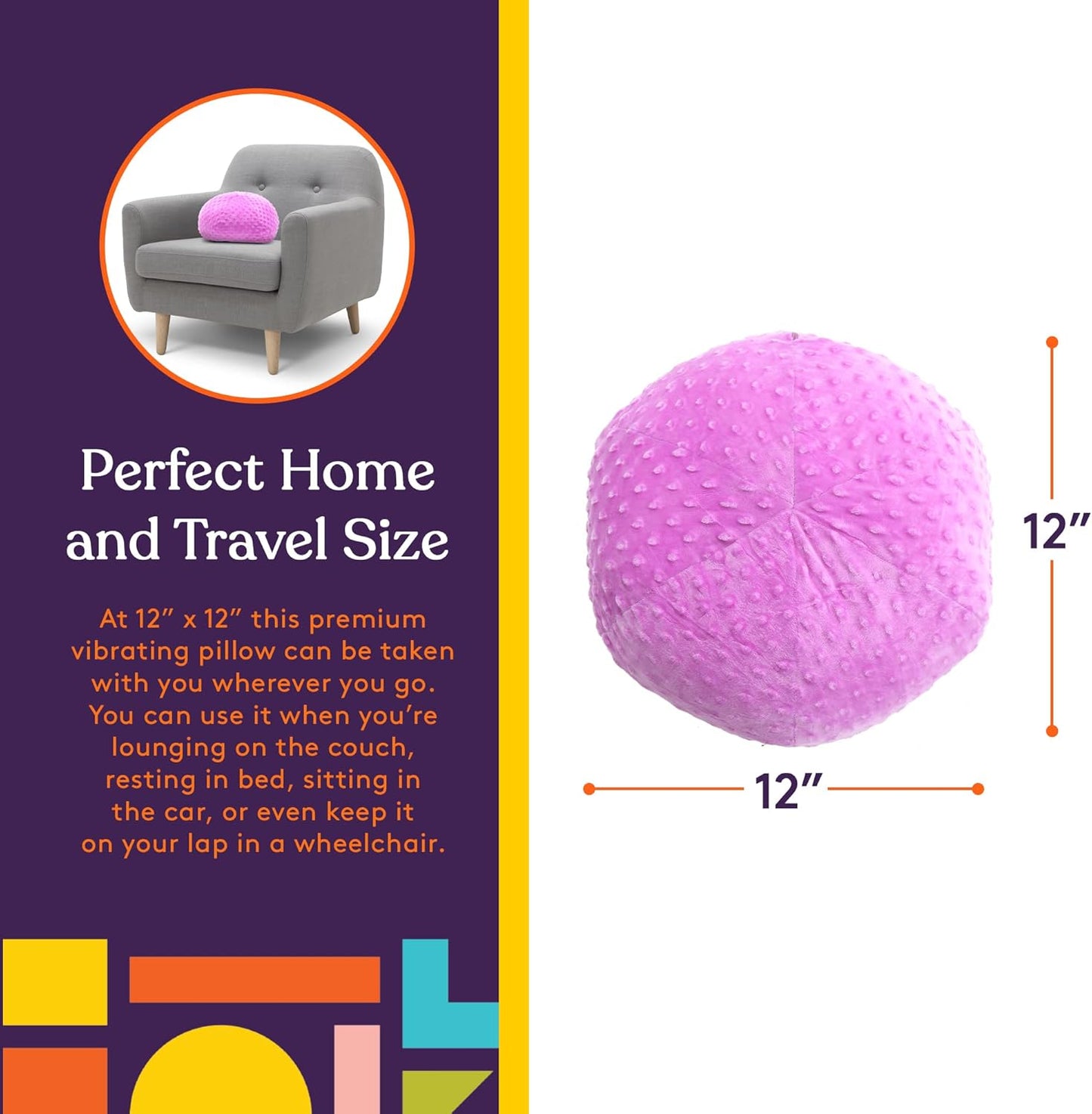 Special Supplies Vibrating Ball Pillow