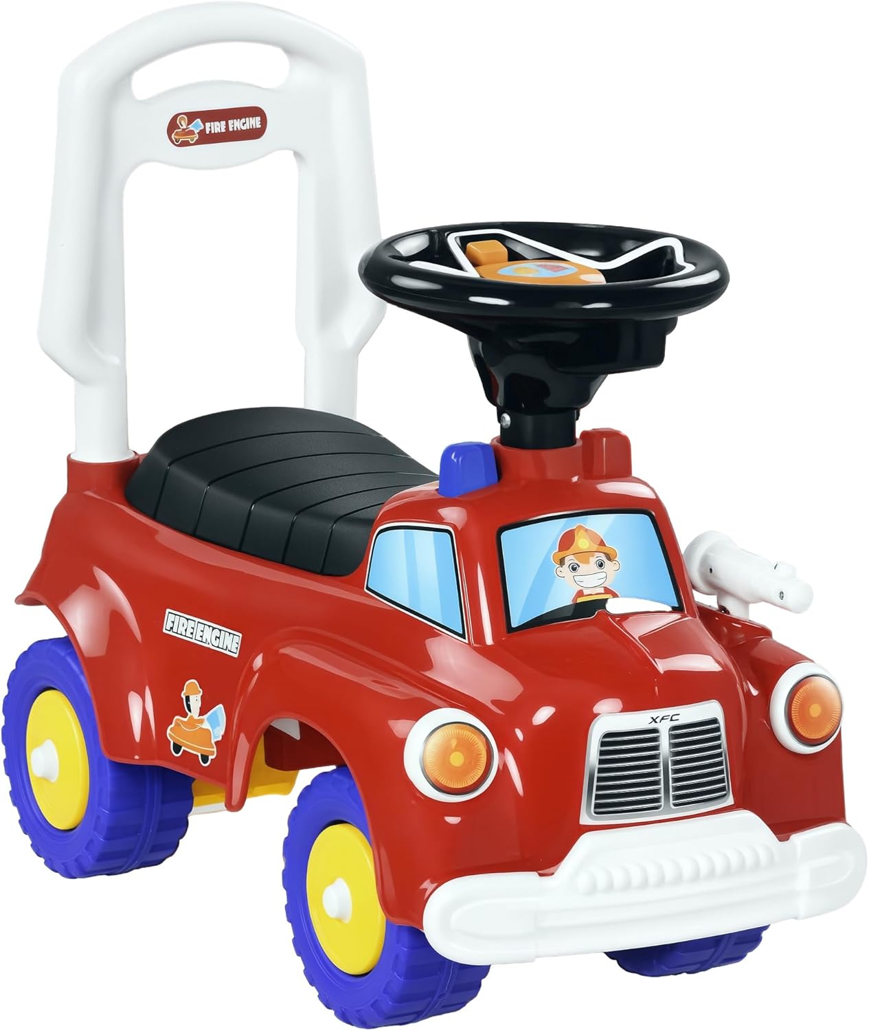 AIYAPLAY Ride On Car, Foot to Floor Baby Car with Under Seat Storage