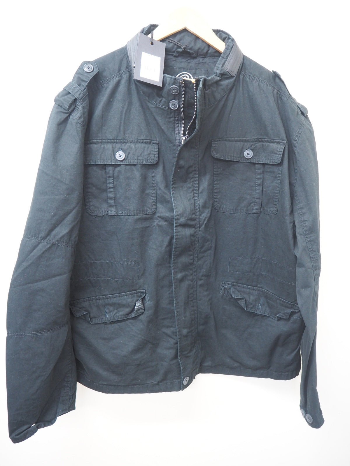 Brandit Men's Britannia Jacket- Black - Size 4XL - Reboot Hub