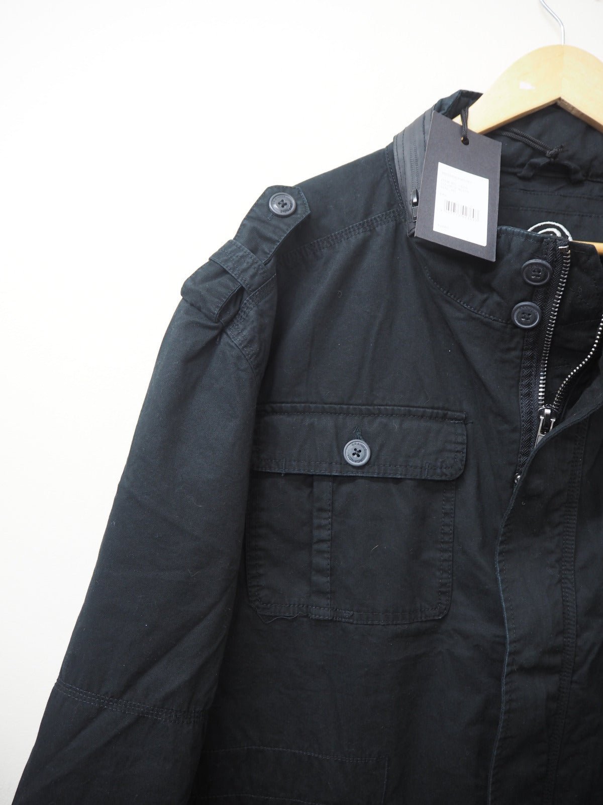 Brandit Men's Britannia Jacket- Black - Size 4XL - Reboot Hub