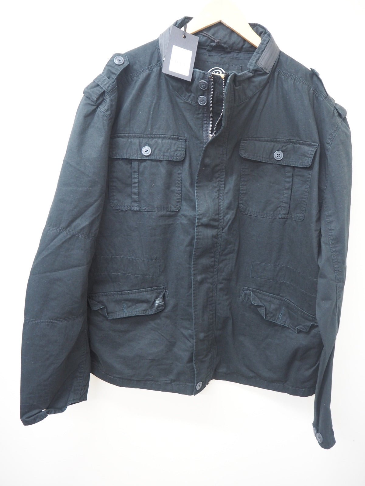 Brandit Men's Britannia Jacket- Black - Size 4XL - Reboot Hub