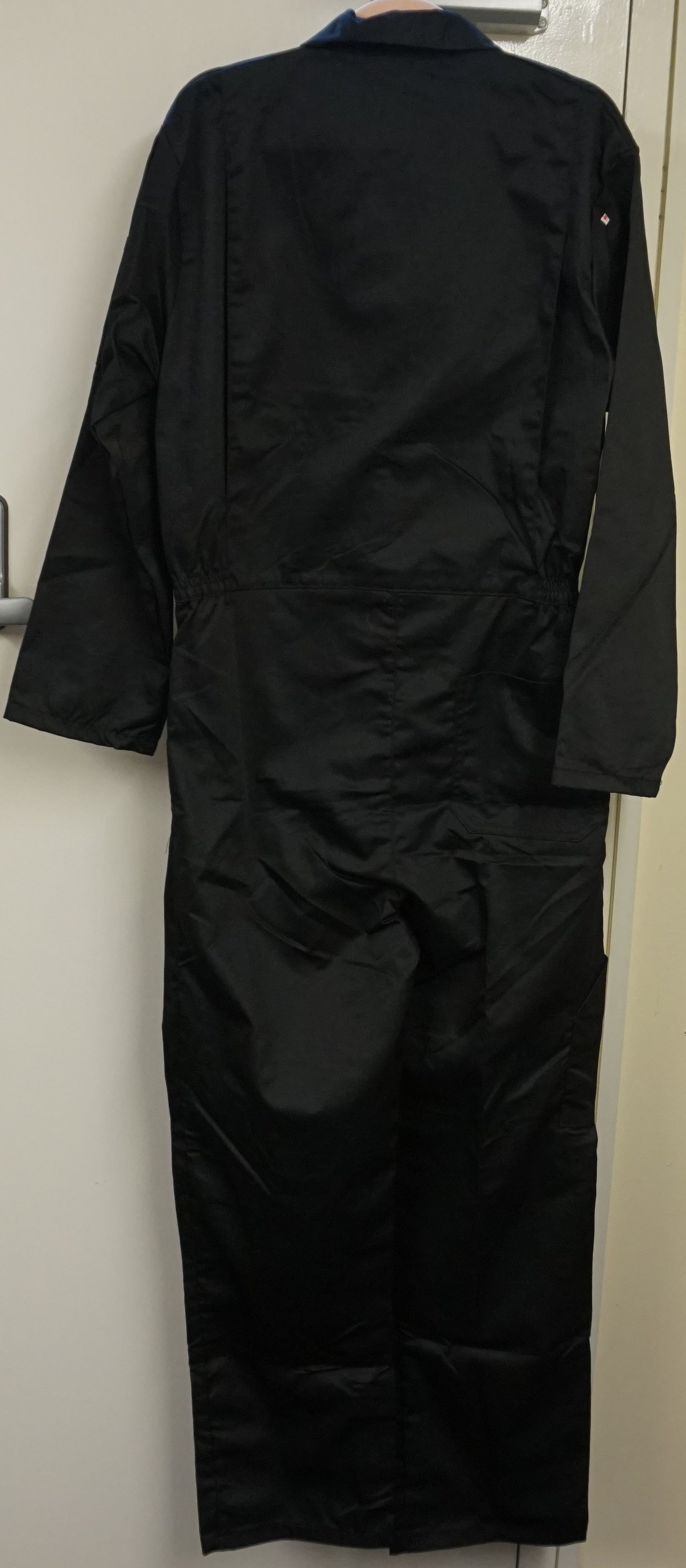 PortWest Liverpool zip coverall size M-BLACK