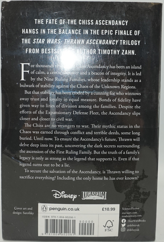 Star Wars Thrawn Ascendancy three book collection by Timothy Zahn