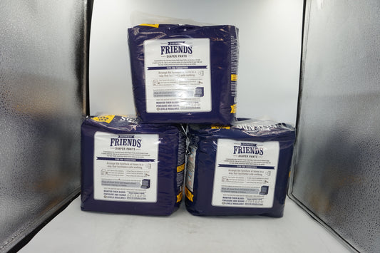 Pack of 3 Nobel Hygiene pack of 10 overnight friends Incontinence pads size XXL-XXXL
