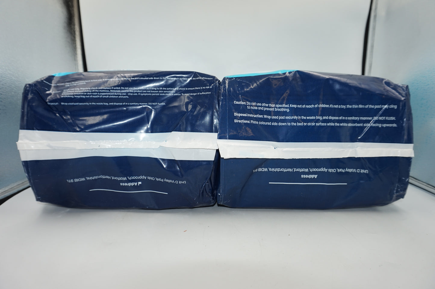 Pack of 2 Easy care solutions pack of 25 Disposable bed pads 60 X 90cm