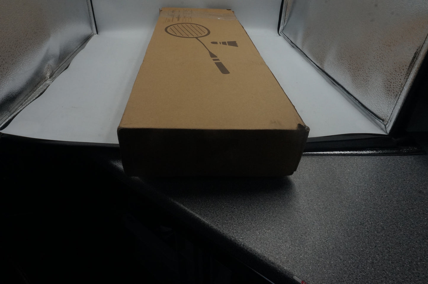 4 player badminton racket gear set