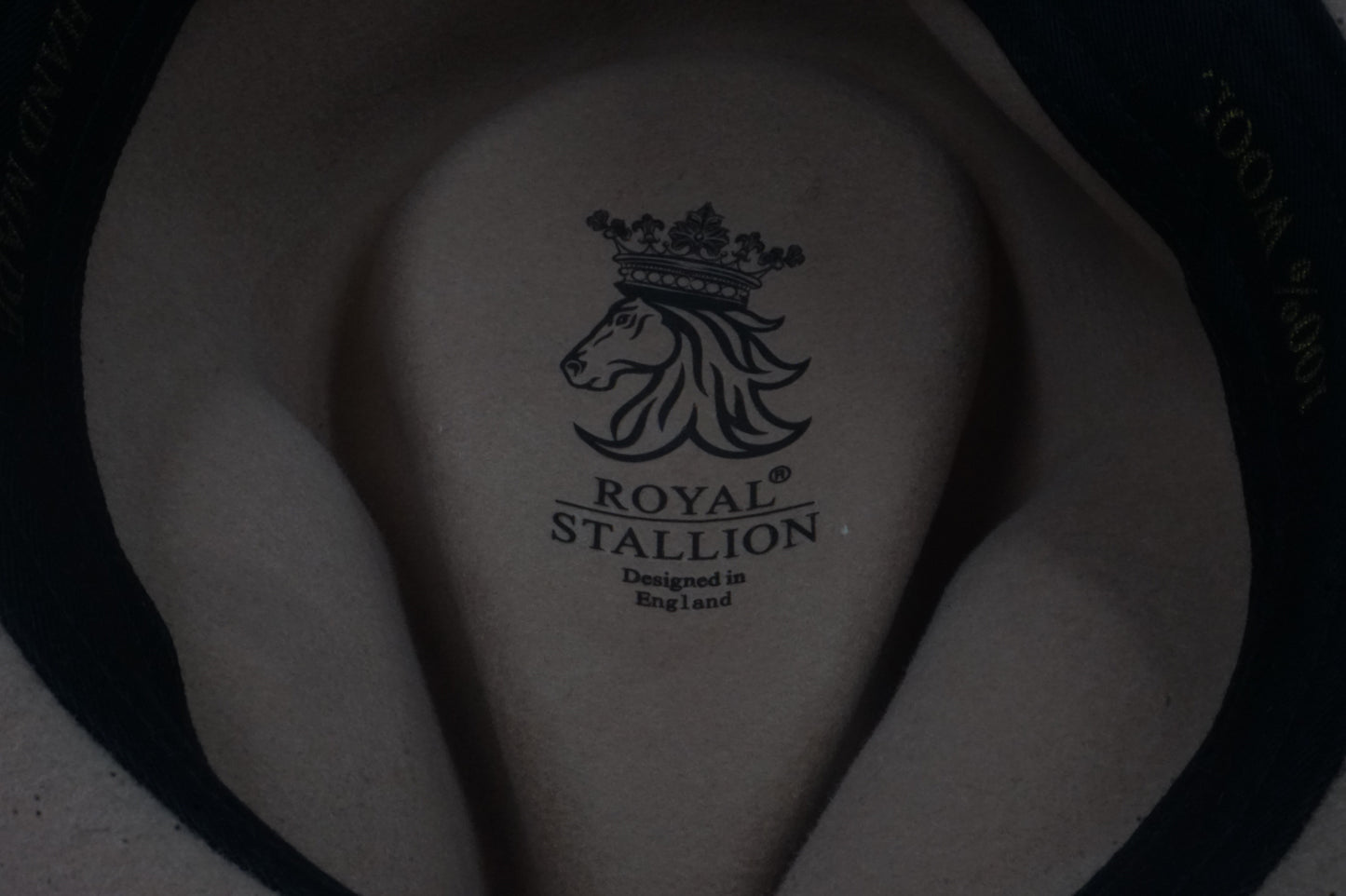 royal stallion waterproof trilby fedora hats size S