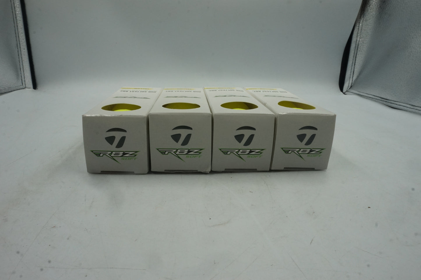 Pack of 4 TaylorMade 12 RBZ soft yellow golf balls