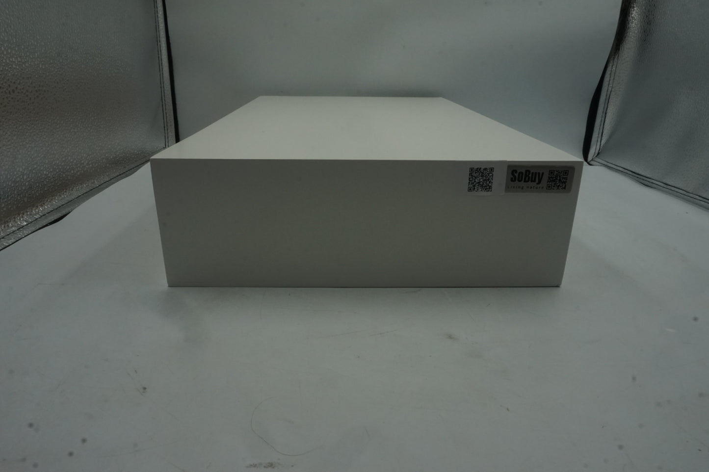 SoBuy FRG92-WN wall mounted floating shelf with drawer