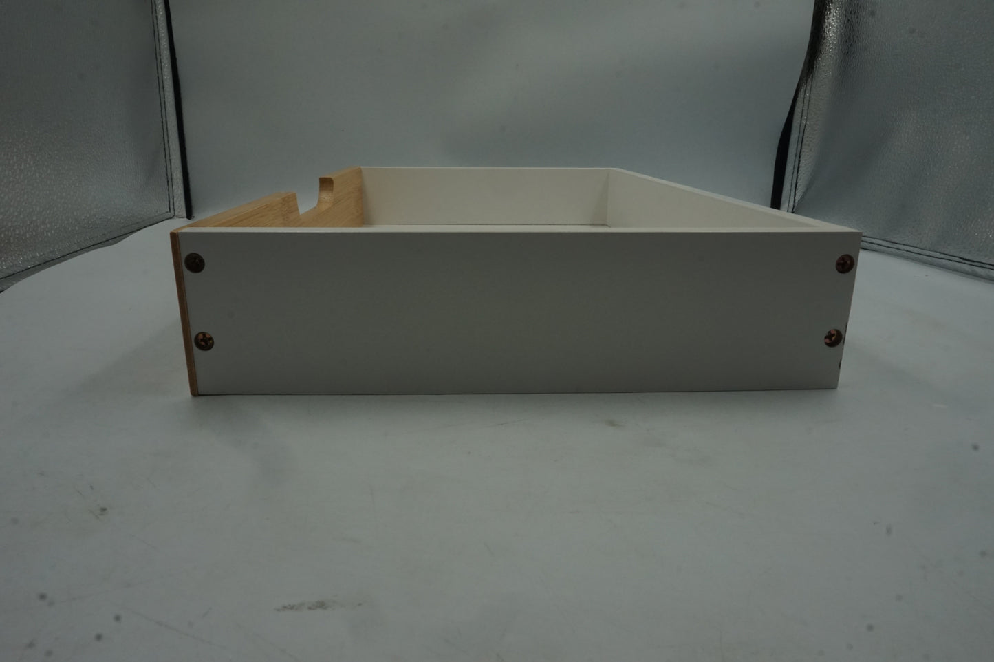 SoBuy FRG92-WN wall mounted floating shelf with drawer