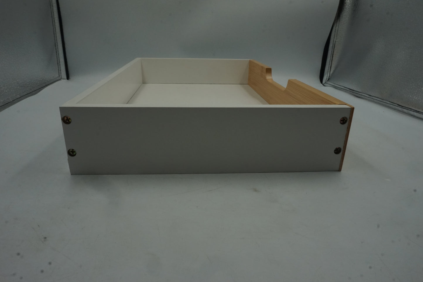 SoBuy FRG92-WN wall mounted floating shelf with drawer