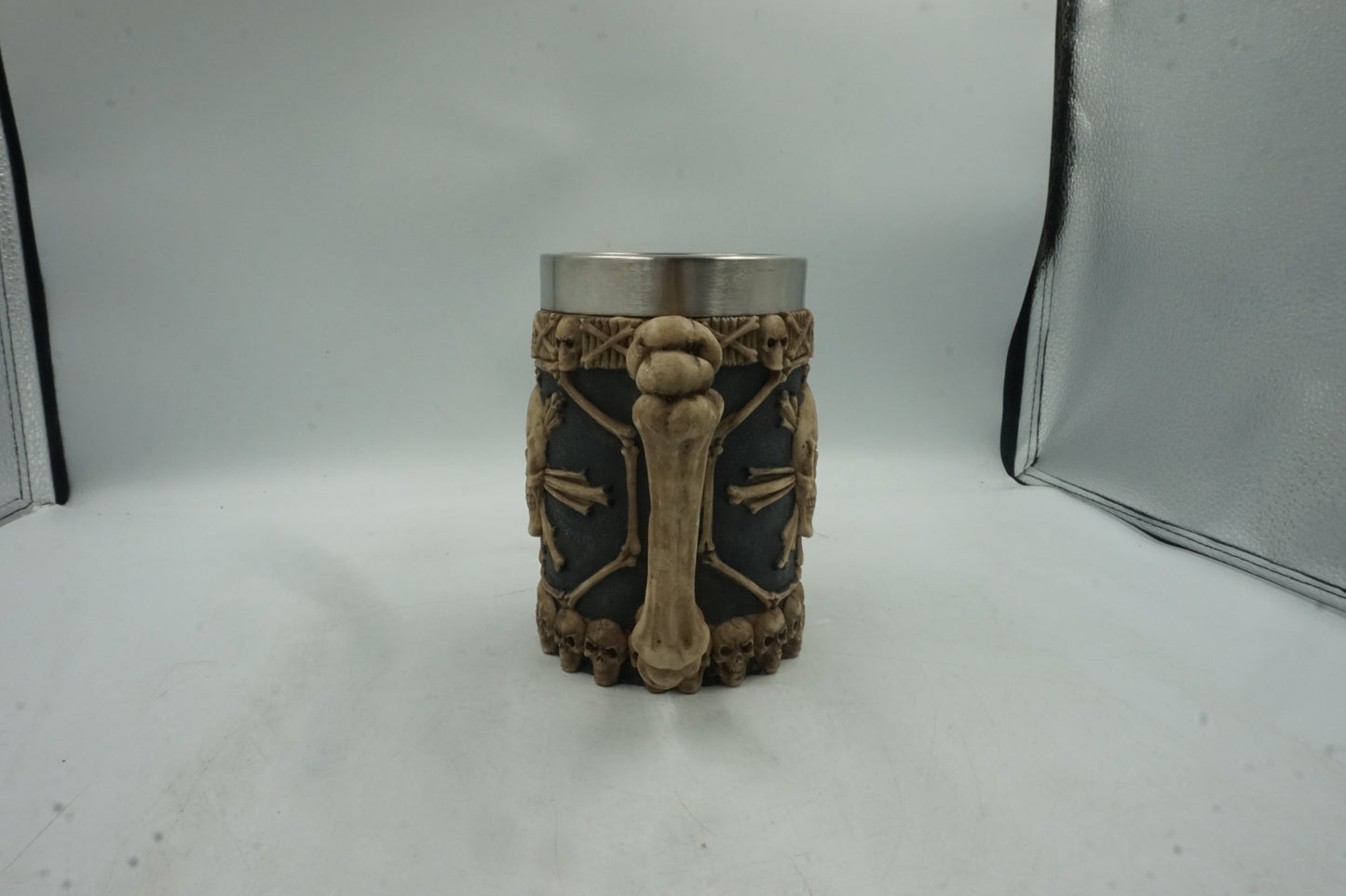 Nemesis now skull mug large tankard 15cm