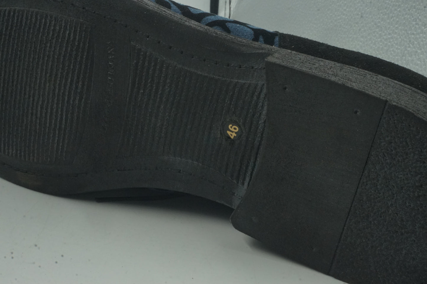 Peppe shoes classic men's dress shoes blue size UK12 RRP£235