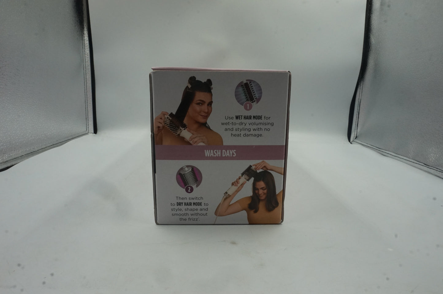 Shark smoothstyle heated brush and smoothing comb