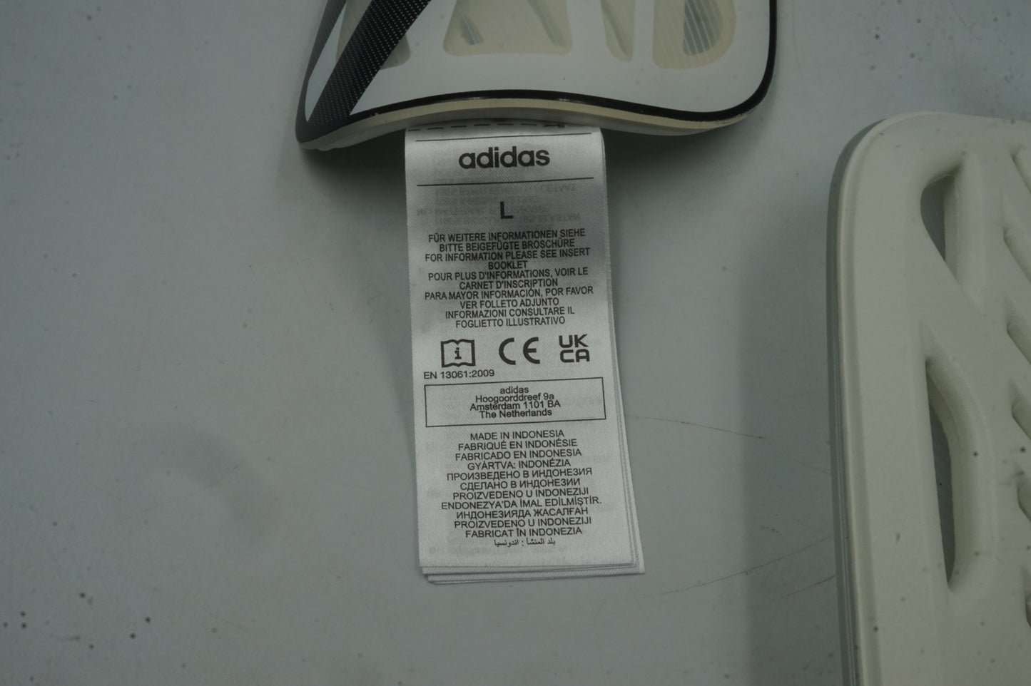 adidas football Tiro league shin guards size L