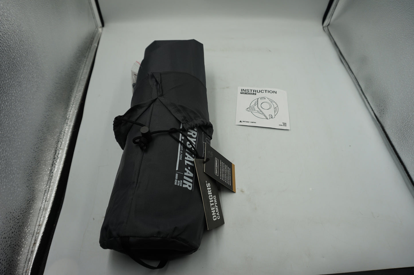OneTigris camping black crystal air sleeping mat