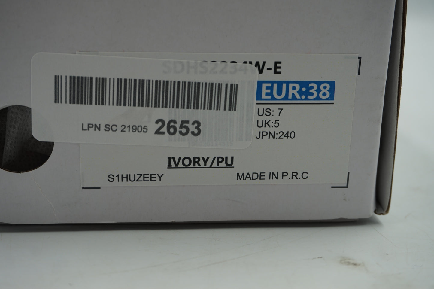 Dream Pairs woman's pointed toe heel shoes UK size 5