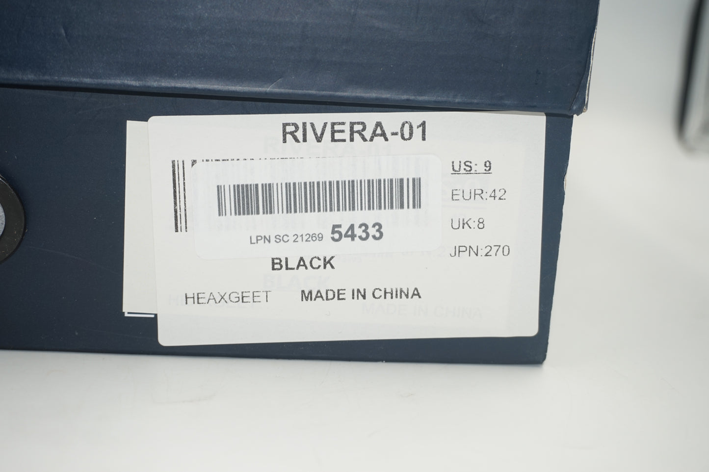 Bruno Marc Men's oxford inspired sneakers UK size 8 Rivera-01