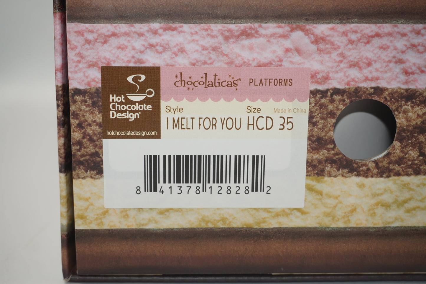 Hot chocolate design - I melt for you platforms shoes - UK size 4