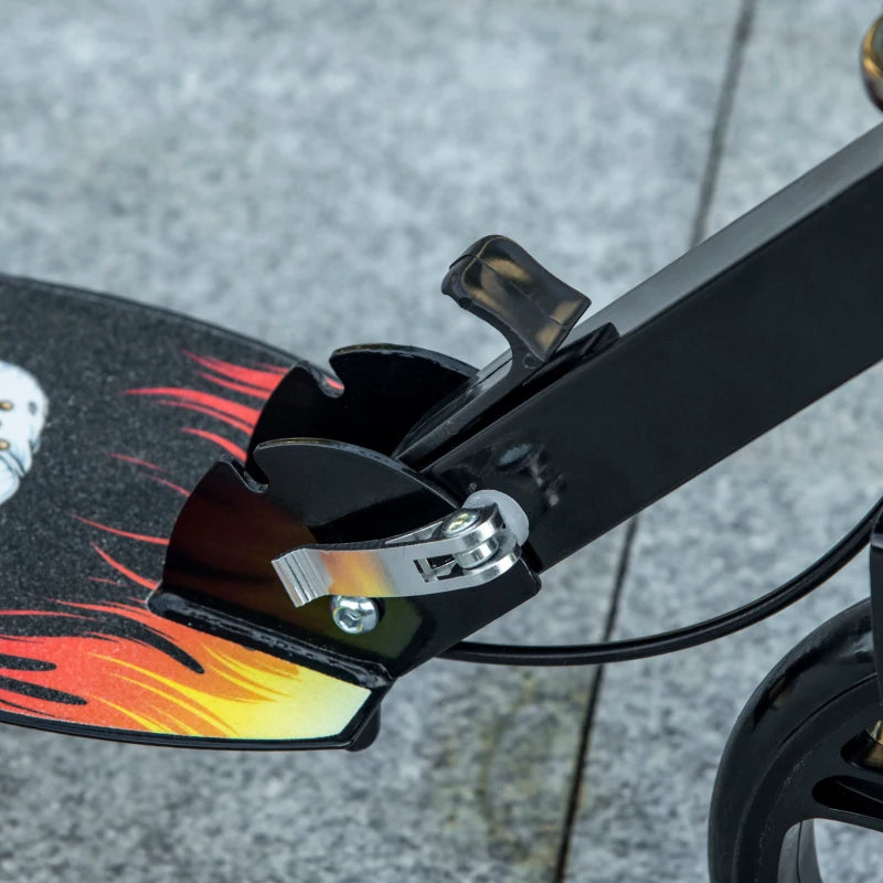 HOMCOM Kids Foldable Kick Scooter-371-046V00BK