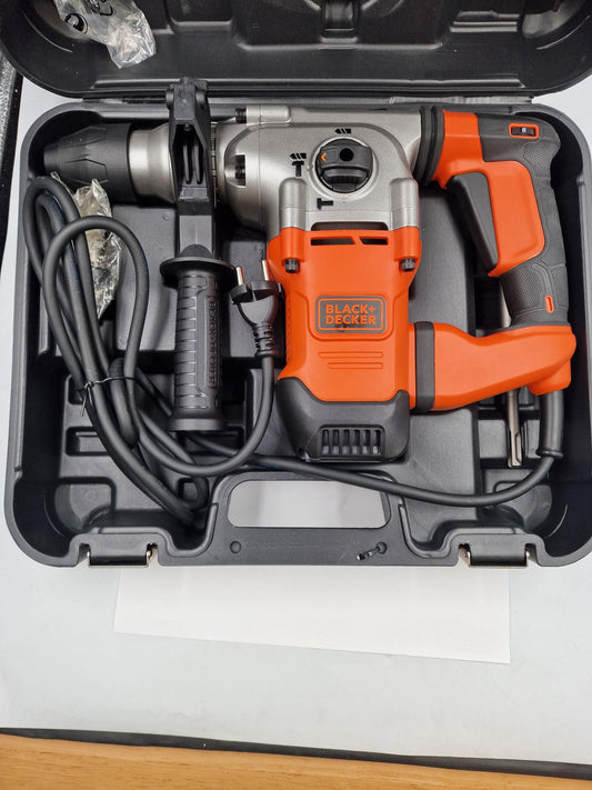 Black + Decker 1250w SDS plus Hammer Drill