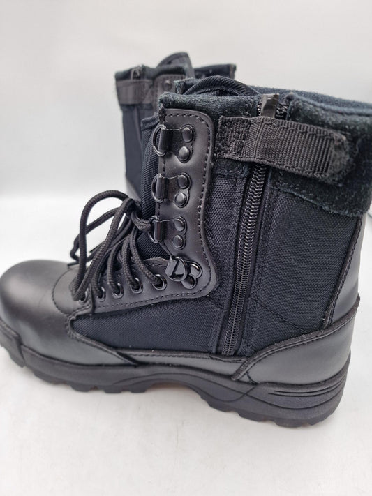 BRANDIT TACTICAL SIDE ZIP BOOTS BLACK UK6