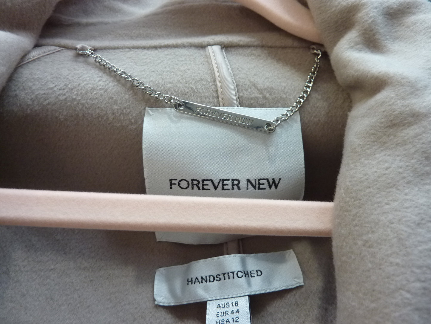 Forever New tilly felled trench coat-MINK-UK16