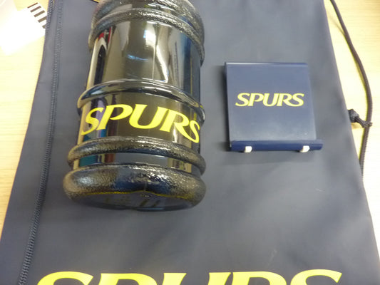 Tottenham Hotspur wash bag, water bottle and phone stand
