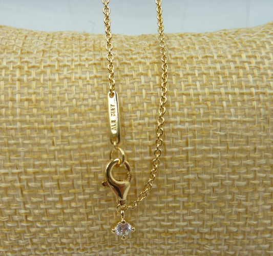 PANDORA Sparkling Round Halo Pendant Collier Necklace 14k gold plating