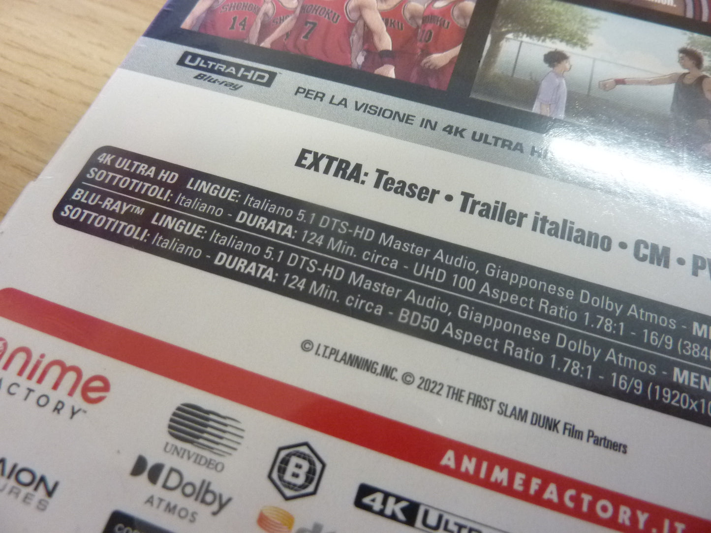 The First Slam Dunk - 4K Ultra HD & Blu-ray Online Steelbook-ITALIAN VERSION