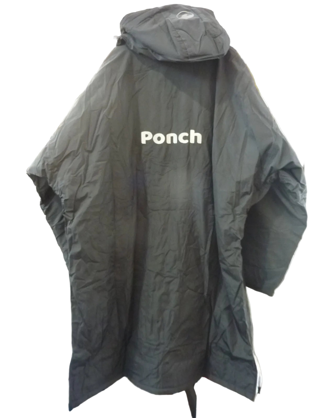 Ponch Robe-LARGE-Black/Grey