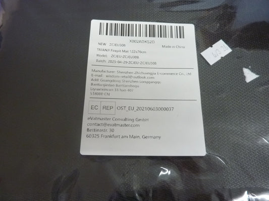 Firepit Mat 122x76cm