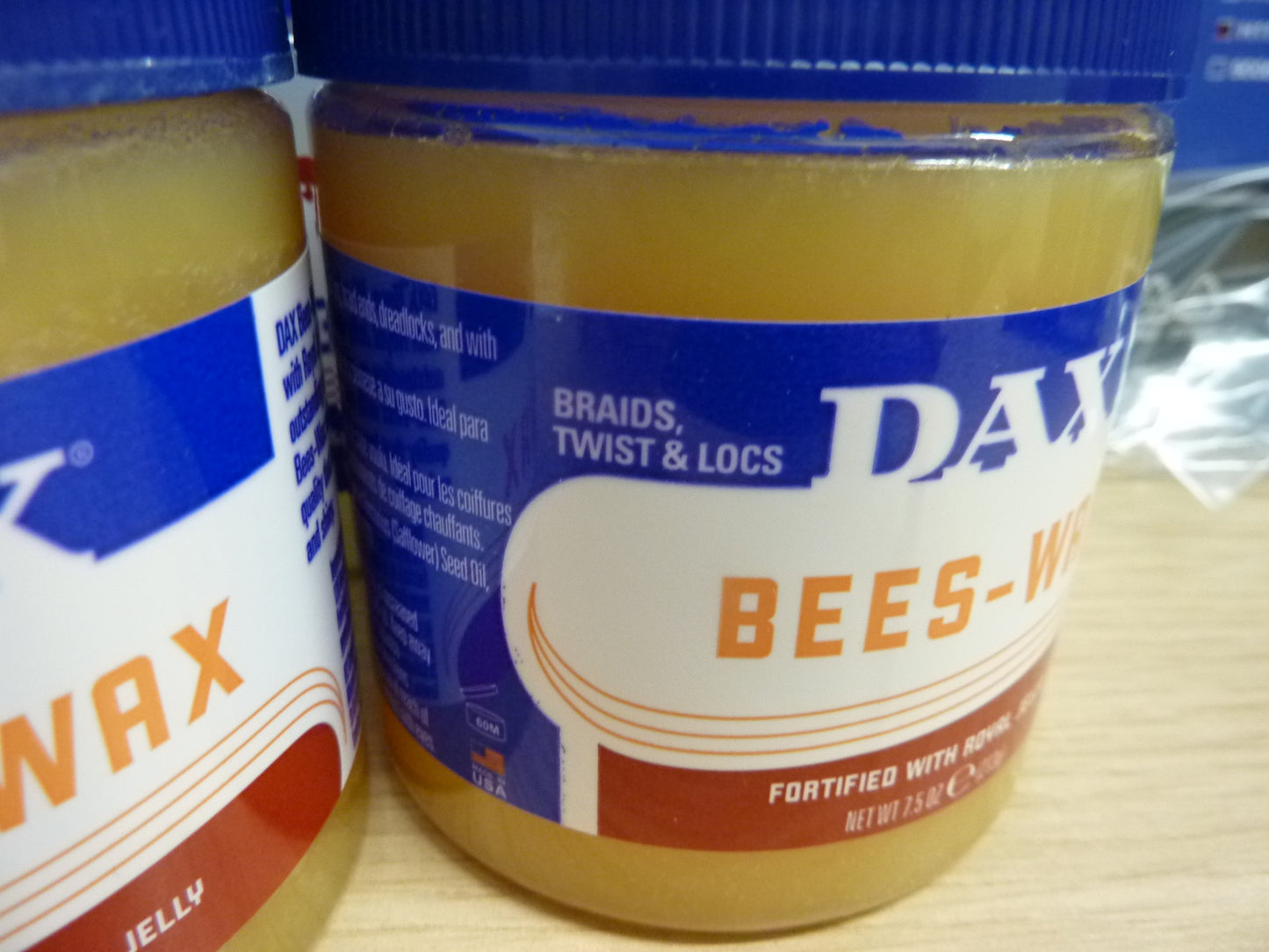 2 x DAX Bees Wax 213G EACH TUB