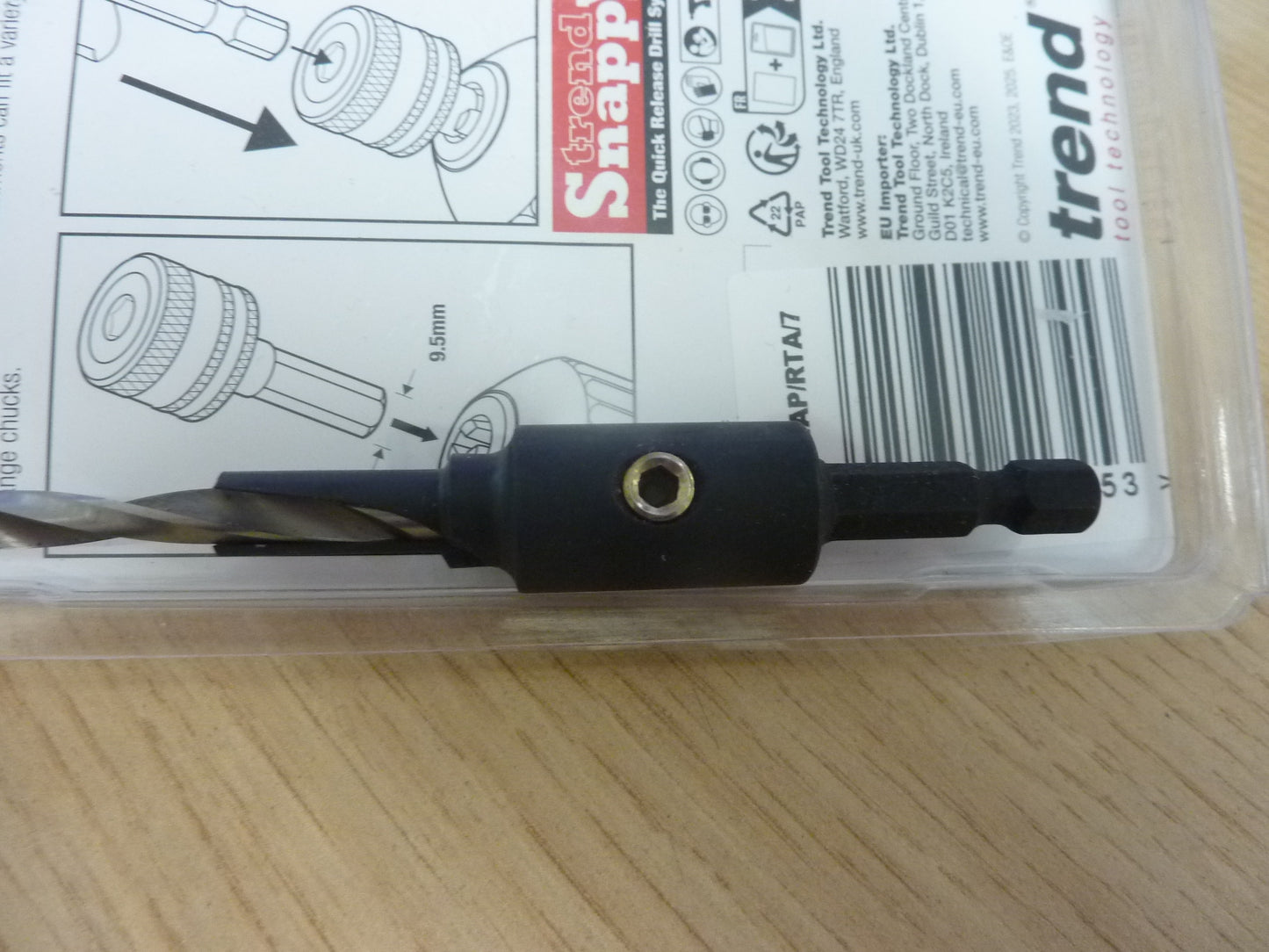 Trend Snappy RTA 7mm Stepped Drill Bit