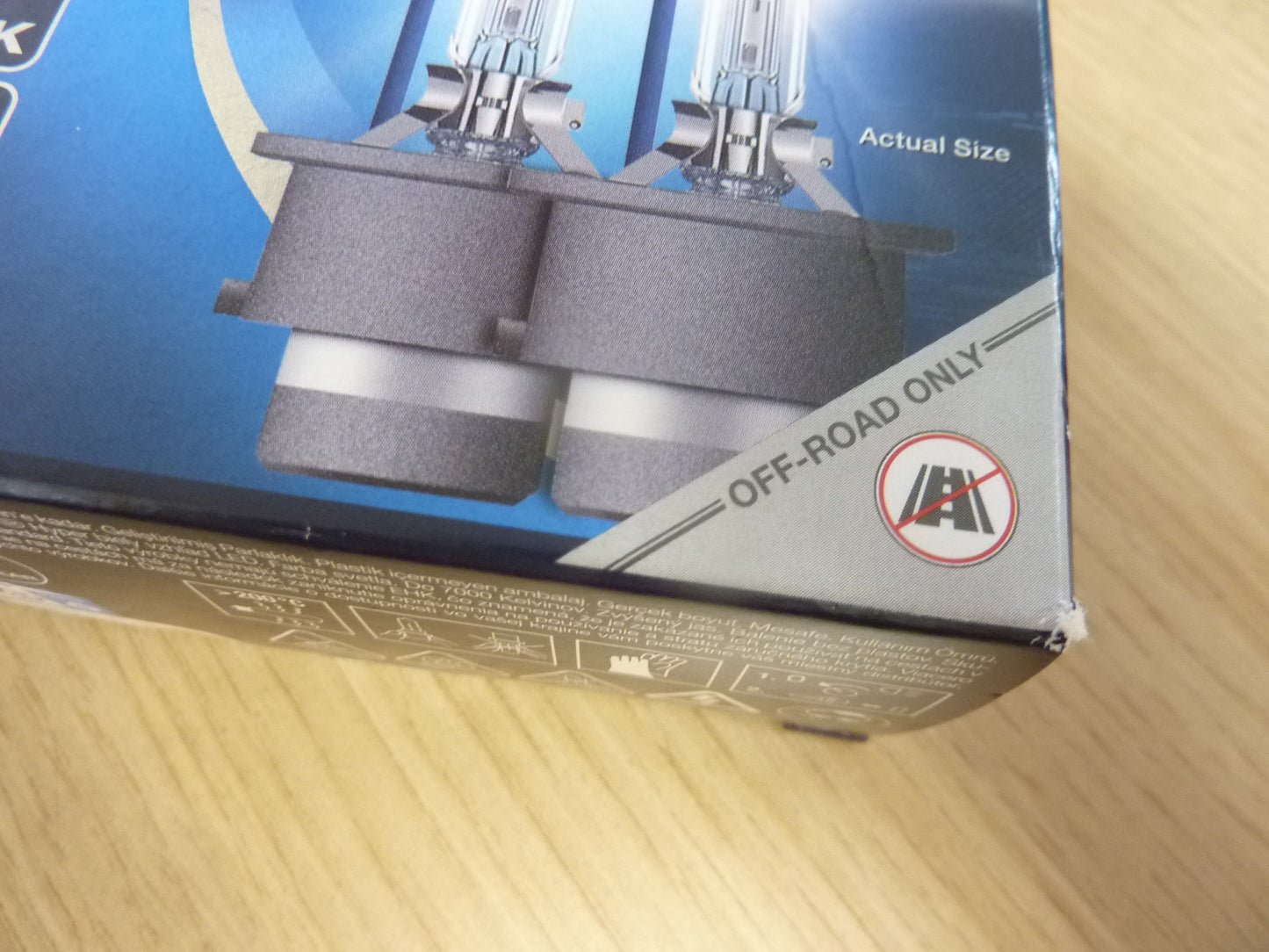 2x OSRAM Xenarc Cool Blue Boost D2S Car Headlight Bulbs
