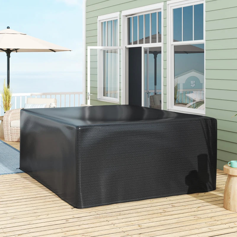 Outsunny garden waterproof furniture cover 84B-262V00BK