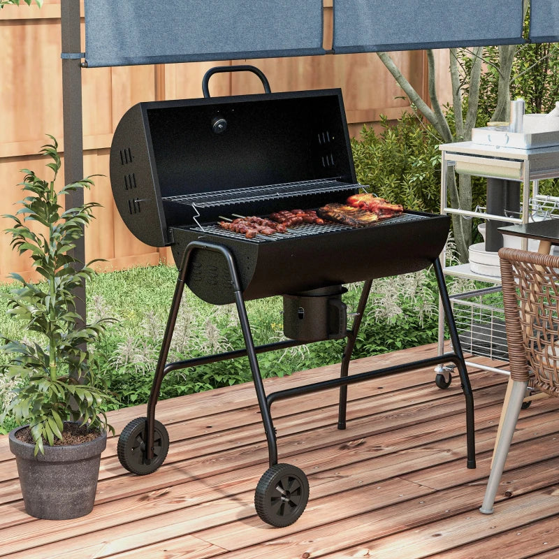 Outsunny Steel Charcoal BBQ-846-147V00BK