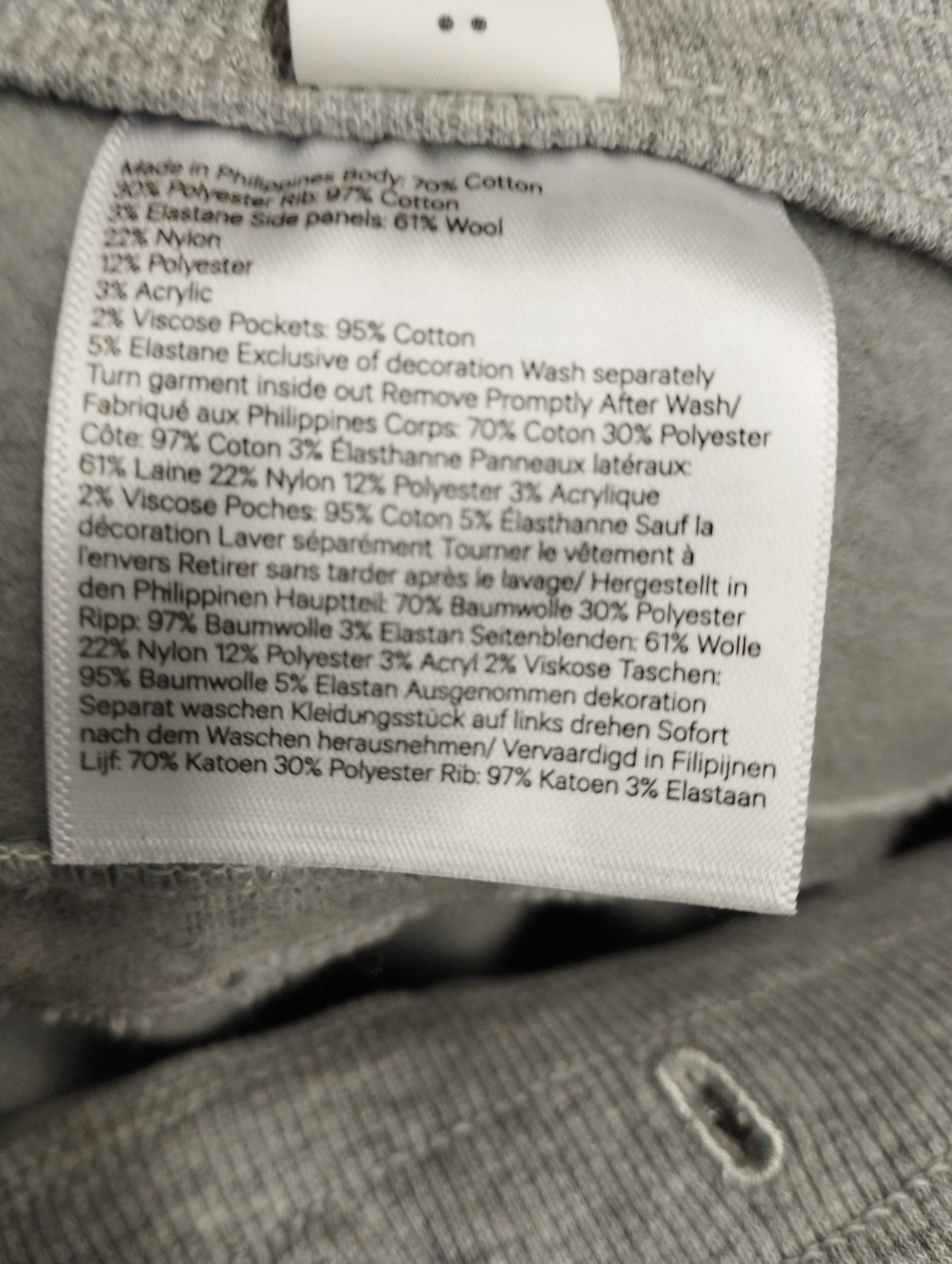 Lululemon scuba jogger sherpa stripe-uk6/28"-GREY