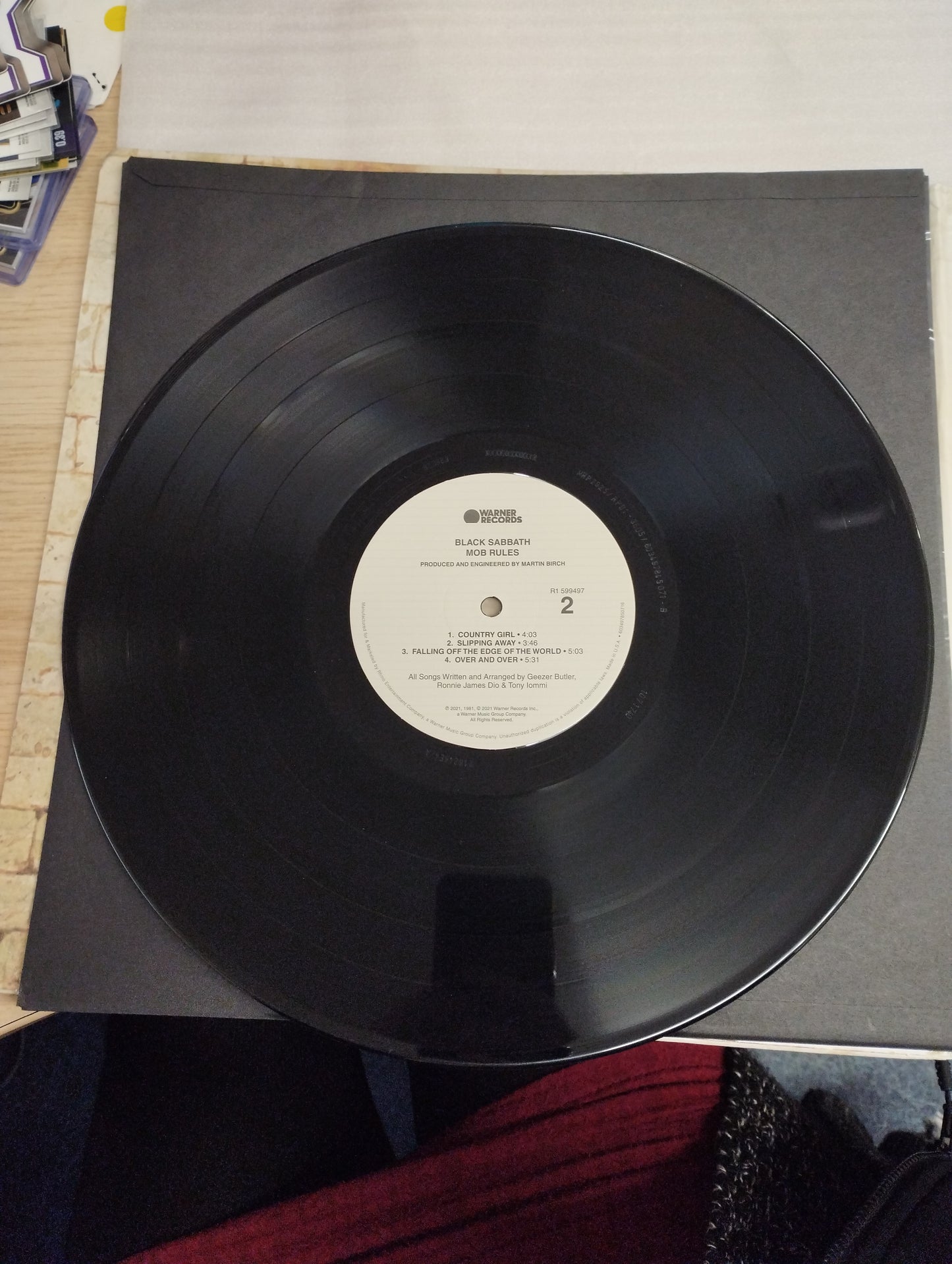 BLACK SABBATH Mob Rules 2LP VINYL