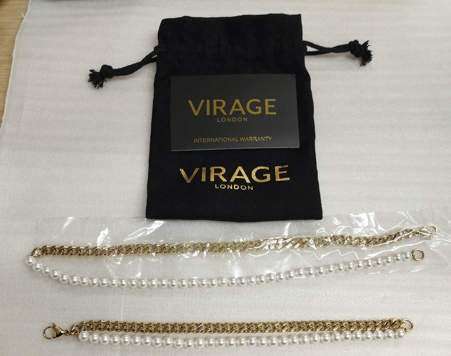 Virage London Pearl x Cuban set | Gold
