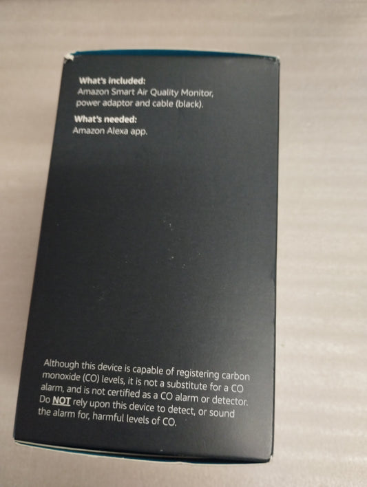 Amazon Smart Air Quality Monitor (Newest gen) | Know your air, Works with Alexa