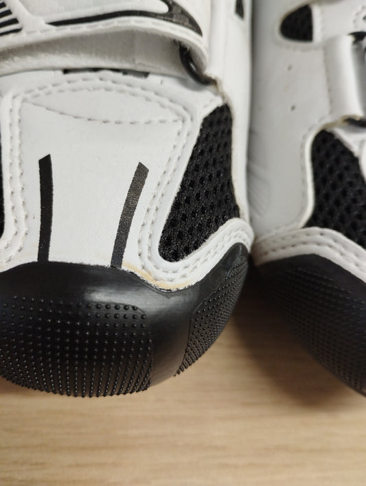 Zol Stage Road Cycling Shoes-WHITE-UK9