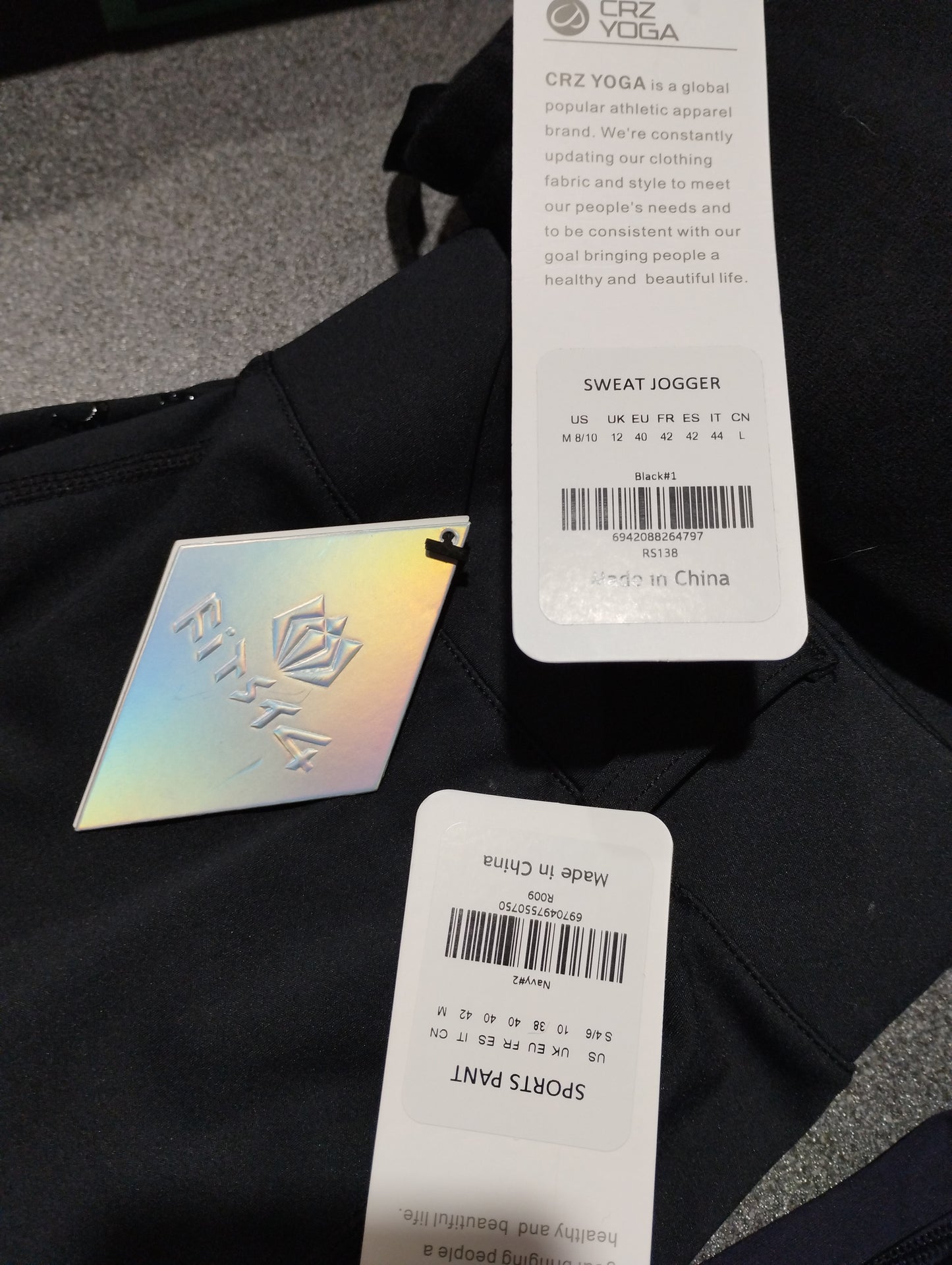 Joblot Of 24 MIXED Branded gym leggings/trousers asstd sizes styles & brands