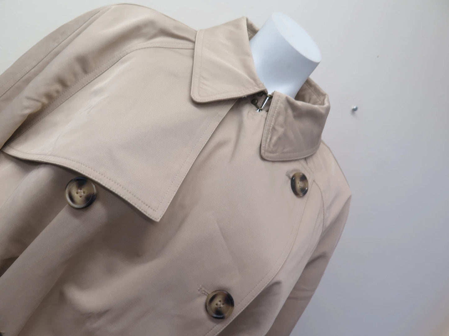 THE WHITE COMPANY-TRENCH COAT-CAMEL-UK16