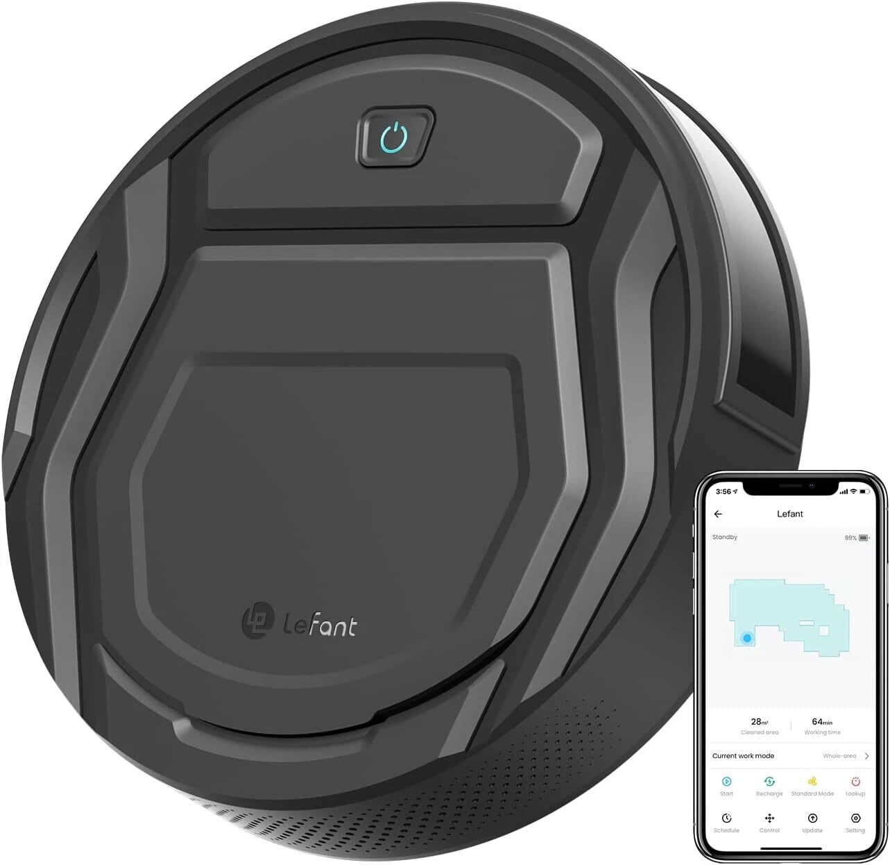 Lefant M210P Robot Vacuum Cleaner