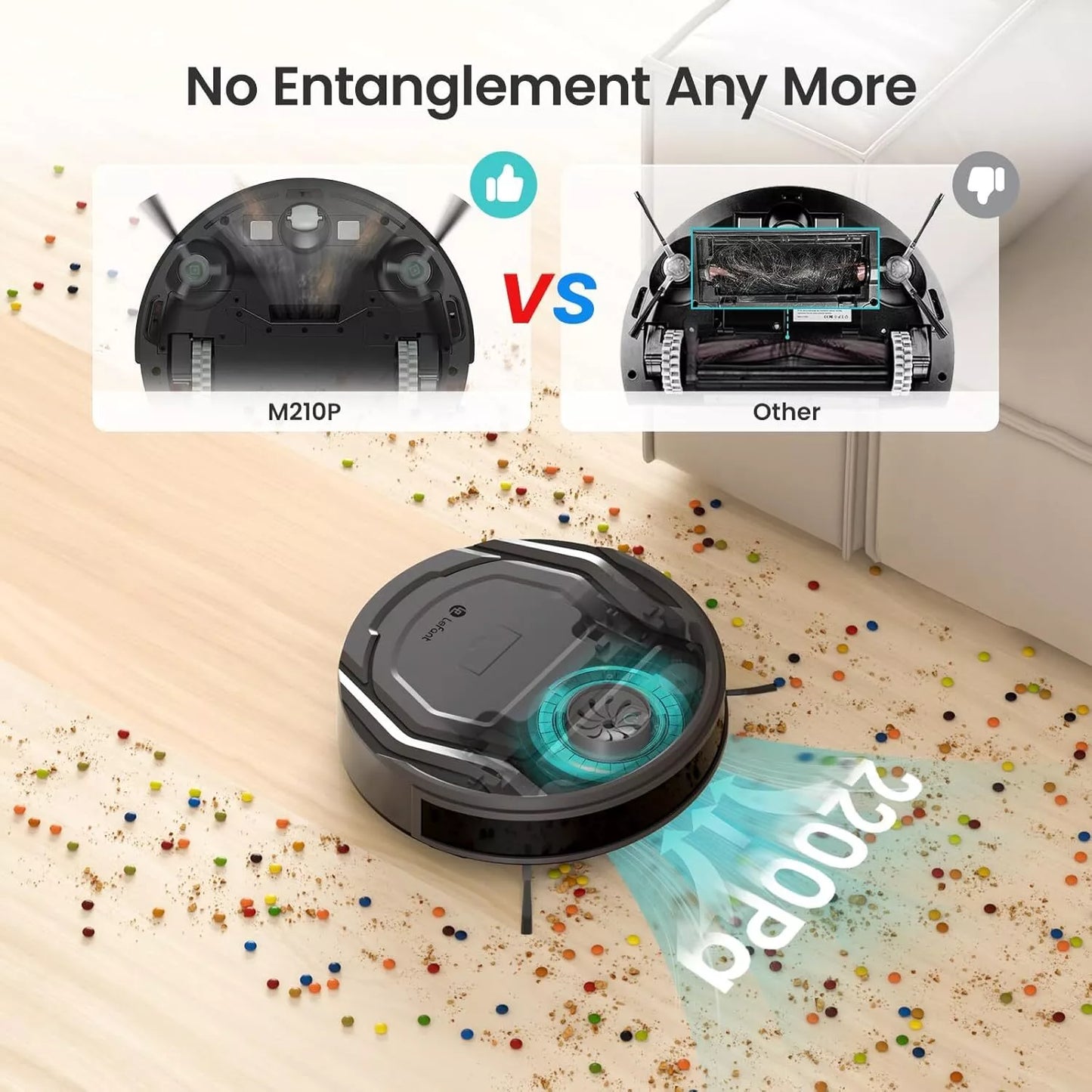Lefant M210P Robot Vacuum Cleaner