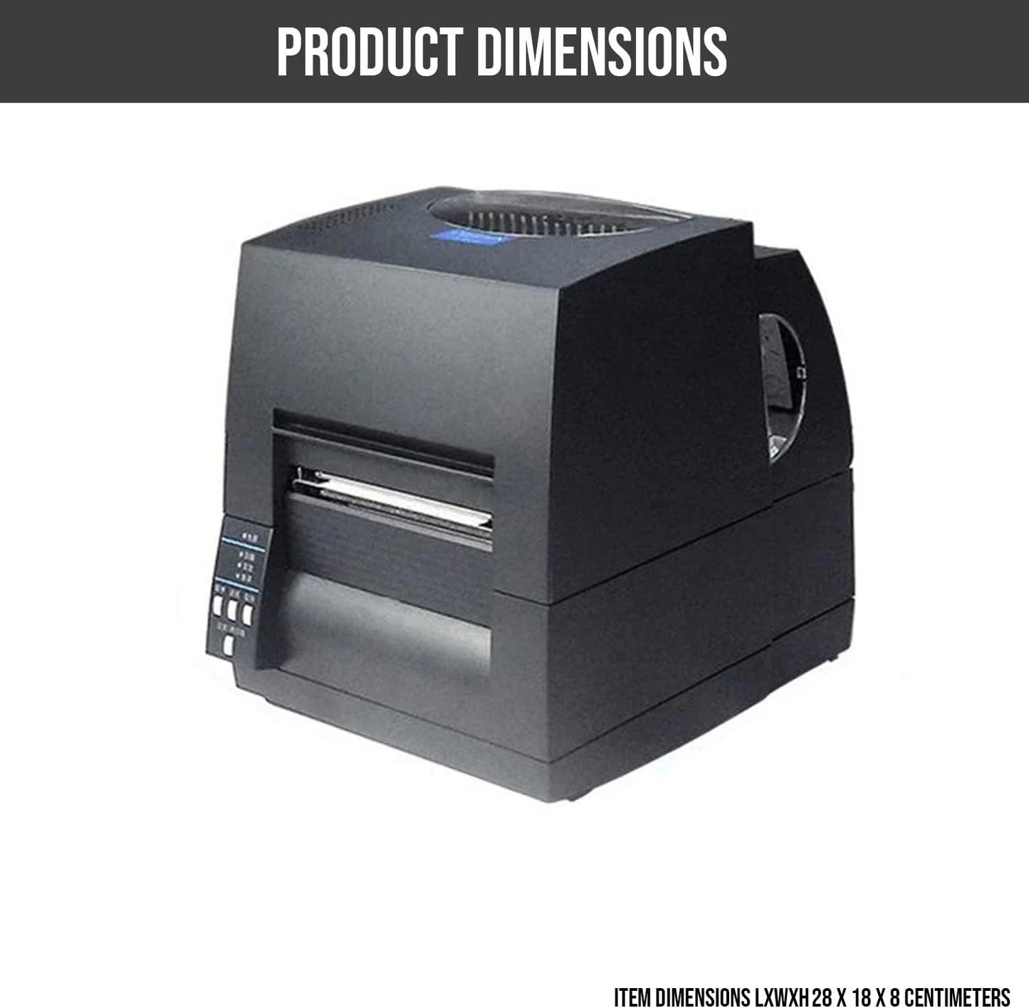 Citizen CL-S621-GRY Direct Thermal/Thermal Transfer 203DPI Label Printer