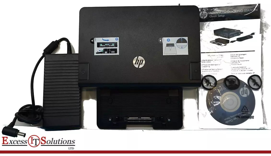 HP HSTNN-I10X Advanced Docking Station Black